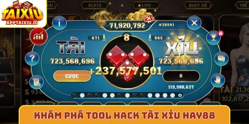 Khám phá tool hack tài xỉu Hay88