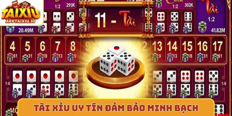 Tài xỉu uy tín đảm bảo minh bạch